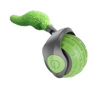 Smart Cat Toy with Tail, Interactive Rolling Chasing Toy Cat Ball, Two Speed Adjustment Automatic Moving Cat Toy Ball with Tail For Kittens, Fun Pet Toy For Cats and Kittens, Battery Operated