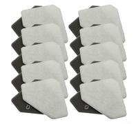 Smart Cleaning Choice - Juego de 8 filtros reutilizables de espuma y fieltro diseñados para adaptarse a modelos populares de aspiradora Shark (10 juegos)