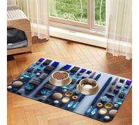 Smart Crystal Art - Mantel de piel absorbente para mascotas, 30 x 45 cm, con base de goma antideslizante para gatos y perros