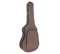 Smart Design - Funda para guitarra acústica para modelos de 40 a 41 pulgadas, interior acolchado para máxima protección (marrón)