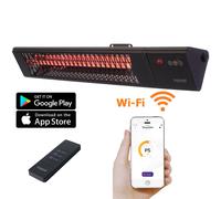 Smart Diamond 2500W Calentador De Patio Infrarrojo Con App + Control Remoto