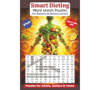 Smart Dieting Word Search Puzzle book: 60 Puzzles, 120pages Fun Dieting Word Search for Brain Boost & Motivation