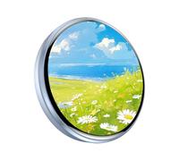 Smart Digital Badge - Touchscreen Photo Display Button, Rechargeable Name Tag Pin, Electronic ID Ornament | Hospital Staff, Office Personnel, Retail Service, Corporate Events, Trade Shows, Classroom