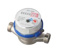 Smart Digital - Contador de agua (1/2" x 3/4", vertical, horizontal, con filtro)