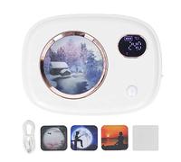 Smart Digital Ultrasonic Aromatherapy Diffuser Wide Coverage Area Automatic Air Freshener Noise Reduction for Bedroom Living Room (Black)