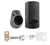 Smart Door Entry Lock Huella dactilar sin llave Tuya Control de la aplicación Sensor biométrico Seguridad de la puerta de madera 35 mm 50 mm de espesor de aluminio ABS