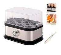 Smart Egg Cooker with Auto Shut,2025 New Rapid Eggs Electric 6 Capacity, Hard Boiled, Medium, Soft Boiled