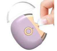 Smart Electric Nail Clippers - Compact Low Noise Fingernail Trimmer with LED Light for Boys Girls Adults Elderly All Ages Home Travel Commuting