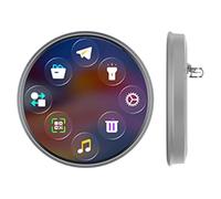 Smart Electronic Badge,1.85-Inch Screen Game Photo Display | Digital Phodto Display Badge,for Collectors Fans Kids Teens Adults Themed Party Trade Show Travel Home Office Shopping Cosplay Event