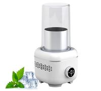 Smart - Enfriador y calentador eléctrico de bebidas, soporte para bebidas de 300 ml con pantalla LED, enfriamiento rápido y calentamiento de -1 °C a 70 °C para cerveza, café, vino