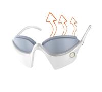 Smart Eye Massager - Electric Heated Sleep, Recargable Vibration Care Device, Full Coverage Relaxation Glasses with Timer | Stress Relief, Dark Circles Care, Support, Daily Comfort