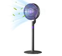 Smart Floor Fan - USB Air Circulation Tower, Quiet Portable Strong Breeze f | Energy-Saving Motor, 3 Speed Settings, Wide Oscillation, Compact & Lightweight, for Home & Work, Cools Large Rooms & Personal