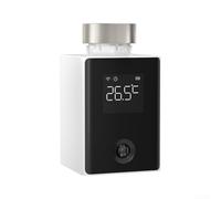Smart for ZIGBEE - Termostato de radiador para Tuya para GATEWAY, aplicación y control de voz con programación semanal, detección de ventanas y protección contra heladas, válvula de calefacción que