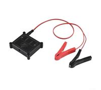 Smart für Solar für Ladegerät mit MPPT Technologie für 12V 6V 5V für akku, Schnellladung über USB Mehranschlüsse, intelligenter Überlastschutz für Kamera Taschenlampe Outdoor Camping, schwarz
