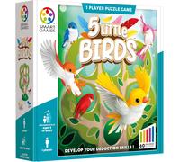 Smart Games 5 Pajaritos De Madera Juego De Rompecabezas