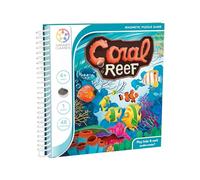 Smartgames - Coral Reef | Juego De Mesa 4 Años | Juegos Educativos Niños 4 Años | Rompecabezas Niños | Juego Magnetico | Juegos De Mesa Niños 4 Años O Más