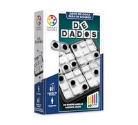 Smart Games - De Dados | Rompecabezas Niños 10 Años O Más | Juegos De Mesa Niños 10 Añoso Más | Rompecabezas Adultos De Lógica | Juegos De Viaje De 1 Jugador con 60 Desafíos