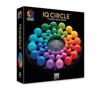 Smart Games - IQ Deluxe Circle | Rompecabezas Adultos De 14 Años O Más | Juego De Mesa Adulto con 120 Retos | Entretenimiento Adultos para 1 Jugador | Juegos De Viaje