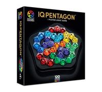 Smart Games - IQ Deluxe Pentagon | Rompecabezas Adultos De 14 Años O Más | Juego De Mesa Adulto con 120 Retos | Entretenimiento Adultos para 1 Jugador | Juegos De Viaje