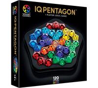 Smart Games IQ Pentágono Edición Deluxe Juego De Rompecabezas Para 14+ Y Adultos