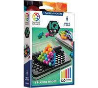 Smart Games- IQ Six Pro | Rompecabezas Niños | Juegos De Mesa Niños 8 Años O Más | Juego Mesa 120 Desafíos | Juegos Infantiles| Juegos Educativos