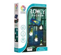 Smart Games - Juego para 1 Jugador, Juego para un Jugador - Ghost Hunters (PL) - 60 tareas - para niños a Partir de 5 años | Juego de Viaje