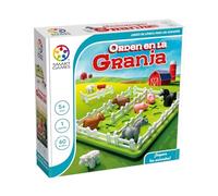 SmartGames - Orden En La Granja | Juegos De Logica Para Niños | Juegos Educativos 5 Años | Rompecabezas Niños | Juegos De Mesa 5 Años O Más | Juegos Niños