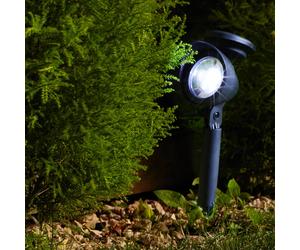 SMART GARDEN Foco LED solar con pica Prima, juego de 4, IP44