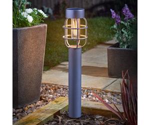 SMART GARDEN Lámpara LED solar con pica Anglia, juego de 2, antracita, IP44