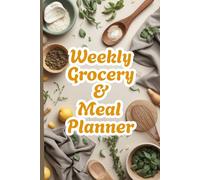 Smart Grocery & Meal Planner | 120-Week Organizer for Busy Homes