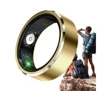 Smart Health Ring - de seguimiento de frecuencia cardíaca con monitor de sueño, resistente al agua y seguimiento de bienestar, para natación, senderismo, viajes, entrenamiento, viajes diarios