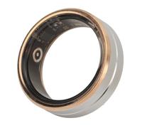 Smart Health Ring, Smart Ring Health Tracker con IP68 Resistente Al Agua, Rastreador de Sueño Físico Portátil, Compatible con 6-7 Días de Duración de la (Talla 8 de EE. UU.)