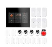 Smart Home Alarm System 22 Kits Wireless WiFi gsm 4G Touch Sistema de Seguridad antirrobo 433Mhz Sistema De Alarma Completo