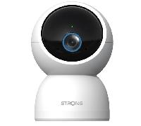 Strong Cámara Interior 3K UHD 5MP, CAM Bebé 360° Pan/Tilt, CAM Perros Detección Movimiento, Auto Tracking, Visión Nocturna, Audio Bidireccional, Nube & SD 512GB, WiFi 2.4G/5G, Seguridad Hogar