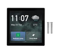 Smart Home Control Panel Android LCD Control de voz táctil Switch Smart Wall Panel Tuya 100 a 240V para la automatización del hogar ABS 199G