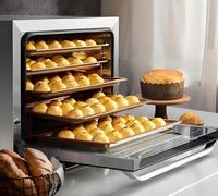 Smart Home - Horno de convección de temperatura constante con prevención de quemaduras en seco para panes y postres caseros más saludables y esponjosos