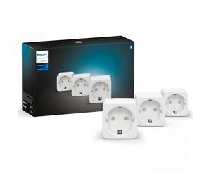 Smart Home Philips Hue SmartPlug Steckdose WeiB 3er NUEVO