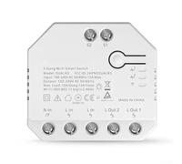 Smart Home Refit Control remoto inalámbrico WIFI, DualR3Lite interruptor de 2 vías inteligente al instante (DUAL R3 Lite)