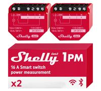 Smart Home Shelly Relais ``1PM Gen3 2er Pack`` max 16 NUEVO