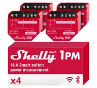Smart Home Shelly Relais ``1PM Gen3 4er Pack`` max 16 NUEVO