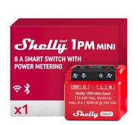 Smart Home Shelly Relais Plus 1PM Mini Gen. 3 WLAN BT Messf NUEVO