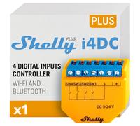 Smart Home Shelly Relais Plus i4 DC WLAN Szenenaktivierer B NUEVO