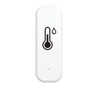 Smart Humidity Sensor, Wireless Climate Monitor, High-Precision Air Tracker 2.76x0.98x0.79 inches, Indoor Comfort Assistant, Real-Time Alert System, Mobile App Controlled Device