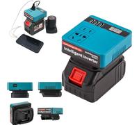 Smart Inverter with Lithium Battery, Lithium Battery Inverter Lithium Tool Battery, Car Power Inverter, Multifunctional Power Inverter, Smart Inverter with Lithium Battery. (with Battery)
