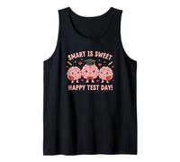 Smart Is Sweet Academic Valentine Test Day Camiseta sin Mangas