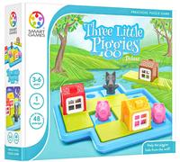 Smart Juegos Preescolar de Puzzle Tres Little Cerditos Lujo para Niños Edad 3-6