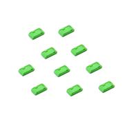 Smart Keeper Bloqueo de puerto micro USB-B (verde), paquete de 10