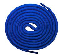 Smart Laces Cordones redondos azules de 4 mm para zapatos, cordón de color, aptos para zapatillas deportivas de adultos y niños, botas altas de fútbol y rugby.