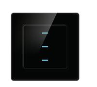 Smart Light Switch WiFi Avatto N-TS10-B3 3 Way TUYA (black)