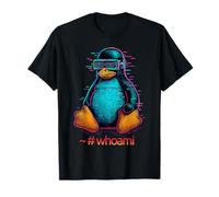 Smart Linux Hacker Penguin Experto en Seguridad de Redes Camiseta